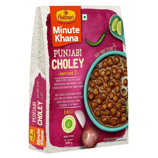 Haldiram: 300g RTE Choley