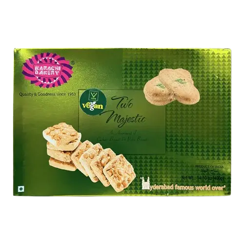 Karachi Bakery: 400g Vegan Pista & Cashew Biscuits