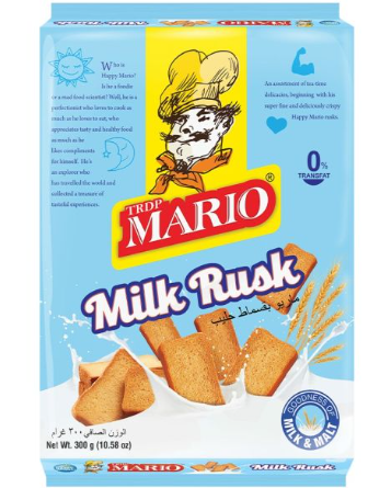 Mario: 600g Milk Rusk