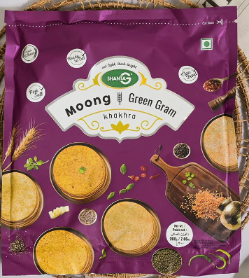 ShantaG: 200g Mung Khakhra