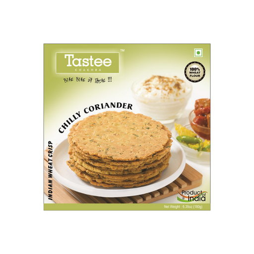 Tastee: 180g Bhakhari Chilly Coriander
