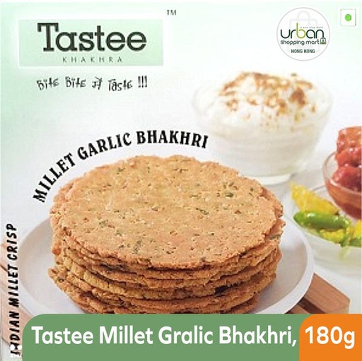 Tastee: 180g Garlic Millet Bhakhari