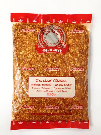 Annam: 250g Crushed Chillies (chilli flakes)