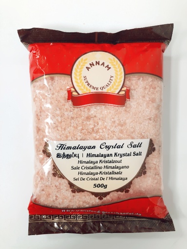 Annam: 500g Himalaya Pink Salt Crushed