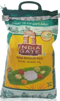 India Gate: 5kg Sona Masoori Rice