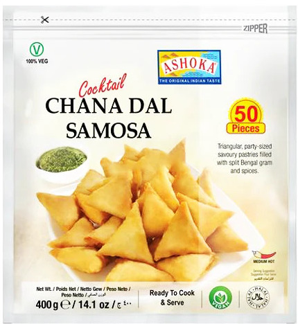 Ashoka: 400g Chana Dal Cocktail Samosa
