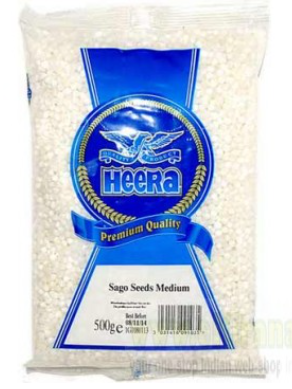 Heera: 500g Tapioca Medium (Sabudana / Sago)