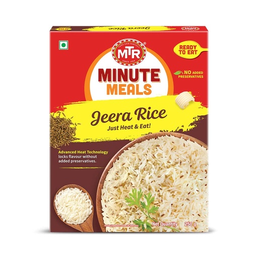 MTR: 250g Jeera Rice RTE