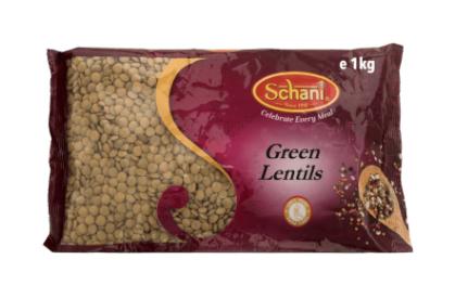 Schani: 1kg Green Lentils