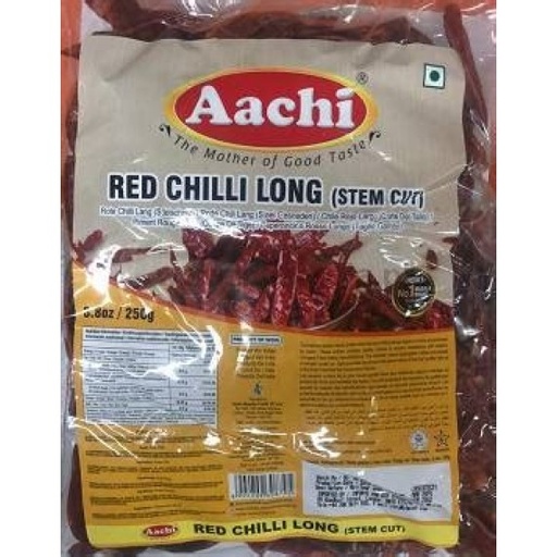 Aachi: 250g Red Chilli Long Stem