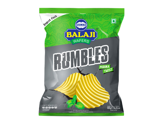 Balaji:135g Rumbbles Pudia Twist Potato Chips