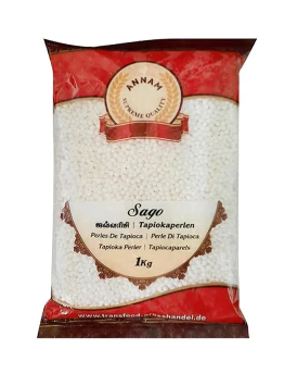 Annam: 1kg Tapioca Medium (Sabudana / sago)