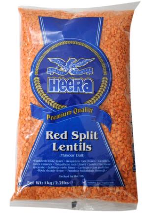 Heera: 1kg Lentils Red (Masoor Dal)