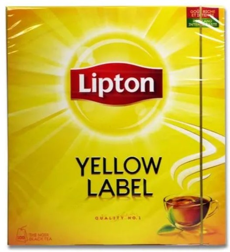 Lipton: 100s Yellow Label Tea Bags