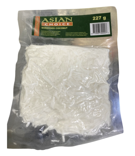 Asian Choice: 227g Frozen grated Coconut
