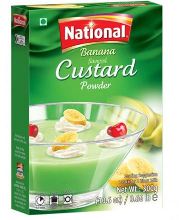 National: 300g Banana Custard Mix