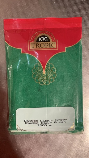 KRG: 200g Green Rangoli Colour