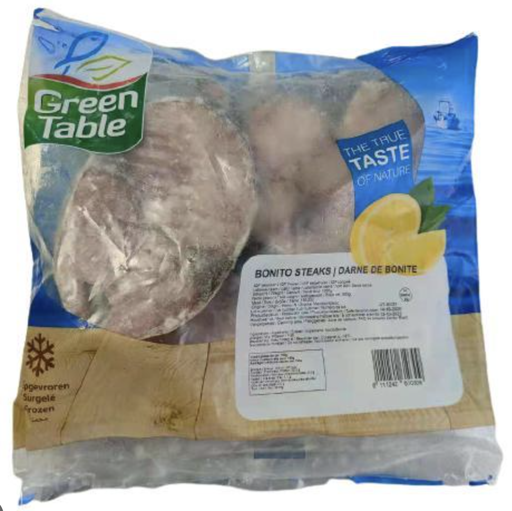 Green Table: 1kg Bonito Steaks (fish)