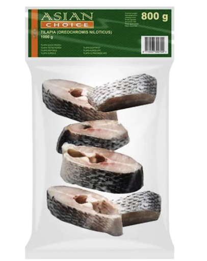 Asian Choice: 1kg Tilapia Steak (fish)