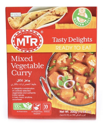 MTR: 300g Vegetable Curry Mix RTE