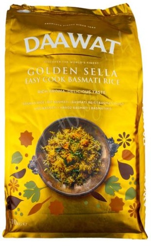 Daawat: 10kg Golden Sella Basmati Rice
