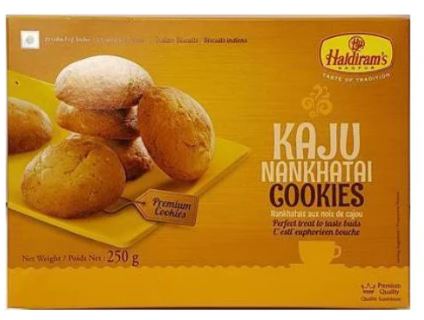 Haldiram: 250g Kaju Nankhatai Biscuits