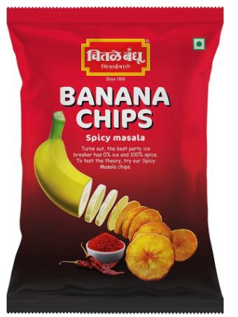 Chitale: 200g Banana Chips Spicy Masala