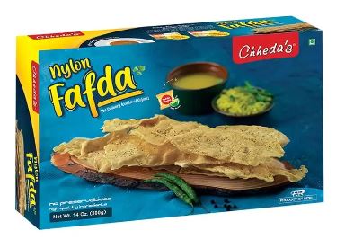 Chheda: 300g Fafda With Kadhi Pickle