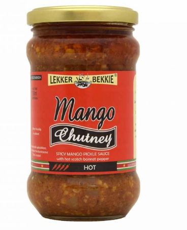 Lekker Bekkie: 290g Mango chutney