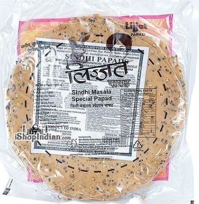 Lijjat: 200g Sindhi Papad