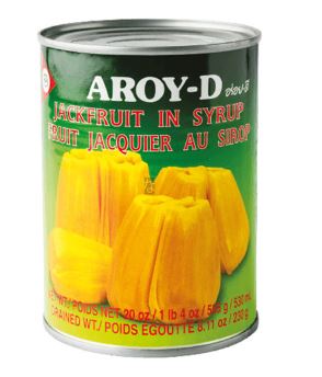 AROY-D: 565g Canned Yellow Jackfruit Syrup