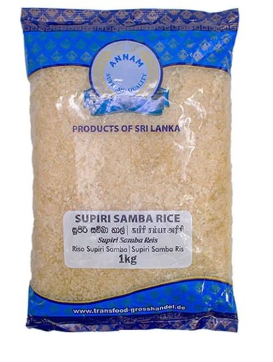 Annam: 1kg Supiri Samba Rice