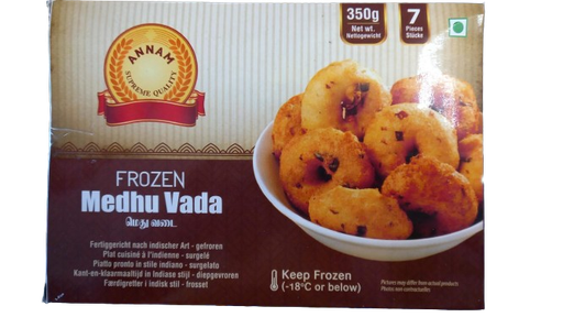 Annam: 350g Frozen Ulundu/ Mendu Vadai (Medhu Vada)