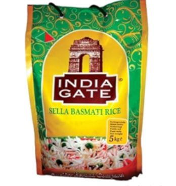 India Gate: 5kg Sella Basmati Rice