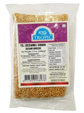 KRG: 100g Gajak Chikki Sesame