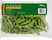 Asian Choice: 500g Unpeeled Edamama/ Soybean