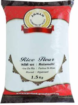 Annam: 1.5kg Unroasted White Rice Flour