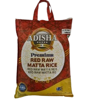 Adisha: 5kg Red Matta Rice