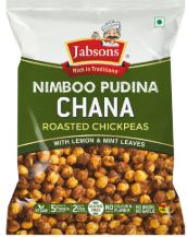 Jabsons: 140g Roasted Chana Nimboo Pudina 