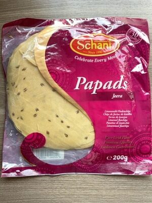 Schani: 200g Jeera Papad
