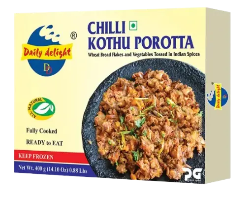 Daily Delight: 400g Chilli Kothu Paratha