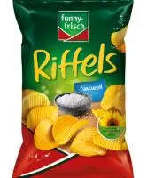 funny-fisch: 150g Riffels Naturell