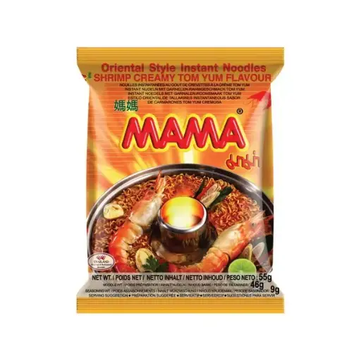 Mama: 55g Instantnudeln Garnelen Tom Yum