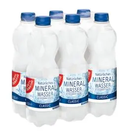 G&G: 0,5l Classic Mineralwasser + Pfand