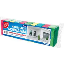 G&G: 10st Haushaltschwamm Colour