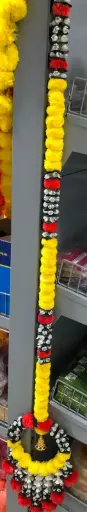 NW Deco: Nr.06 Multicolour Long Haar ring with Bell