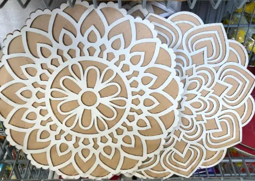 NW Deco: Rangoli Wooden Board