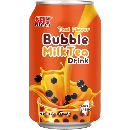 Rico: 340ml Bubble Milk Tea Thai + Pfand 0,25