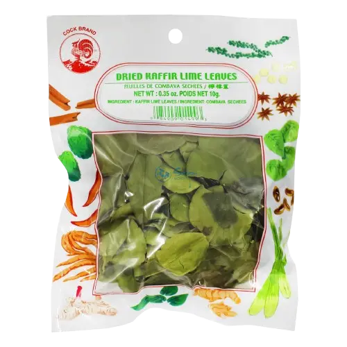 Cock: 10g Dried Kaffir Lime Leaves 