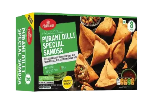 Haldiram: 650g Delhi Special Samosa (Vegan)